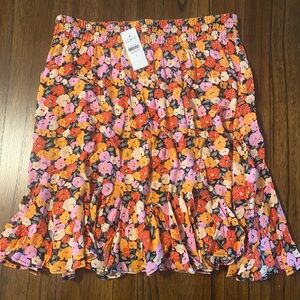 LOFT Floral Women's Skirt - Multicolor